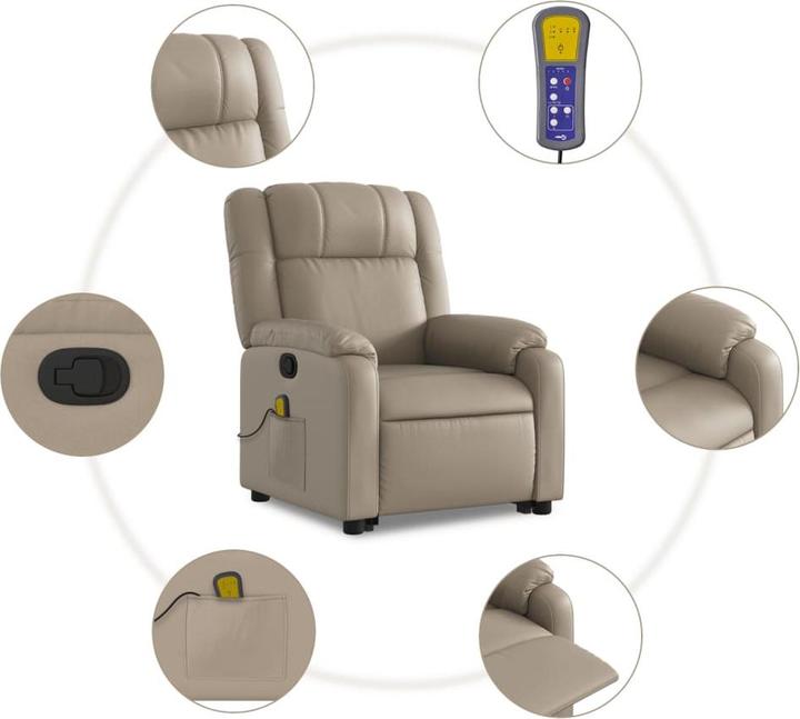 Produktbild vidaXL Massagesessel mit Aufstehhilfe