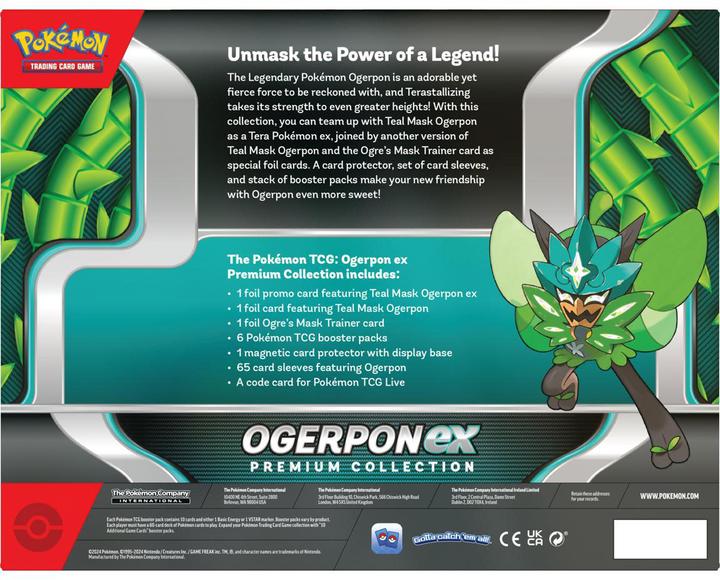 Actual product image Pokémon Pokemon - Ogerpon ex Premium Collection (POK85882) (English, Box Set & Collection)
