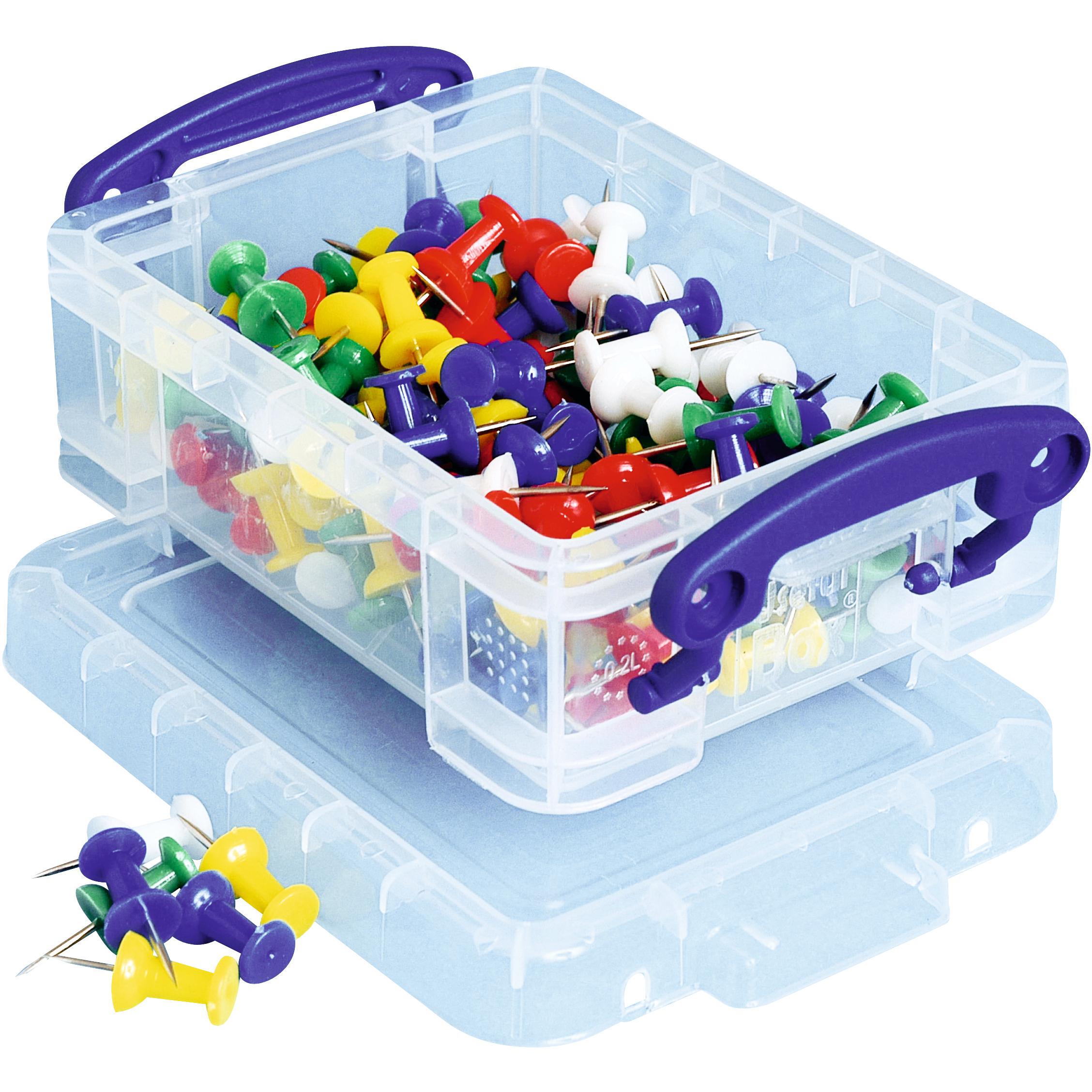 Really Useful Box, Box portaoggetti, Box per l'ordine (8,5 x 4,5 x 12 cm, 0.20 l)