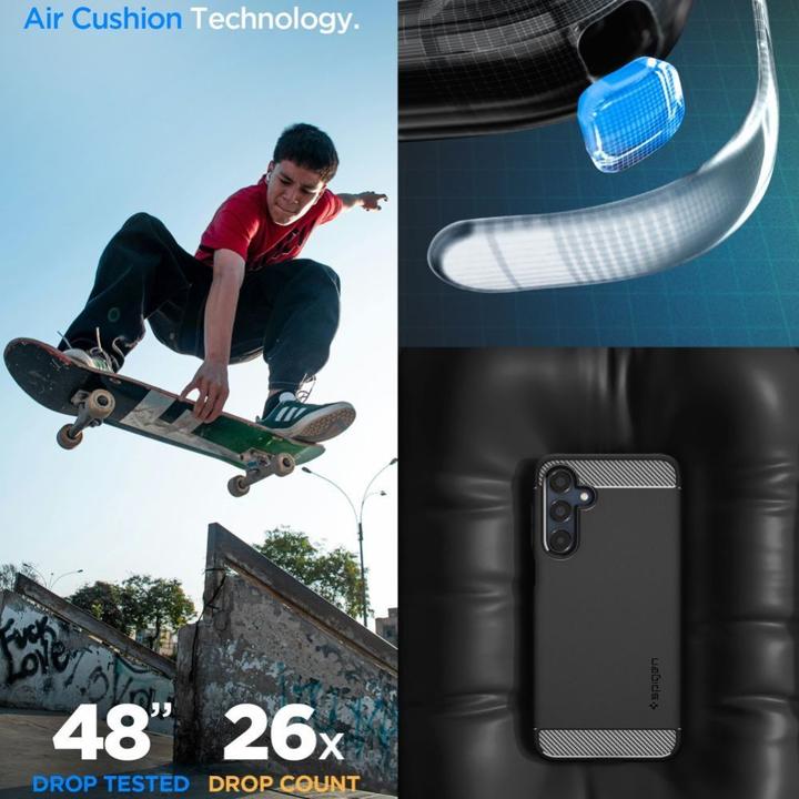 Image du produit Spigen Rugged Armor Sam A16 4G/5G czarny/matte black ACS08891 (Samsung Galaxy A16 5G)
