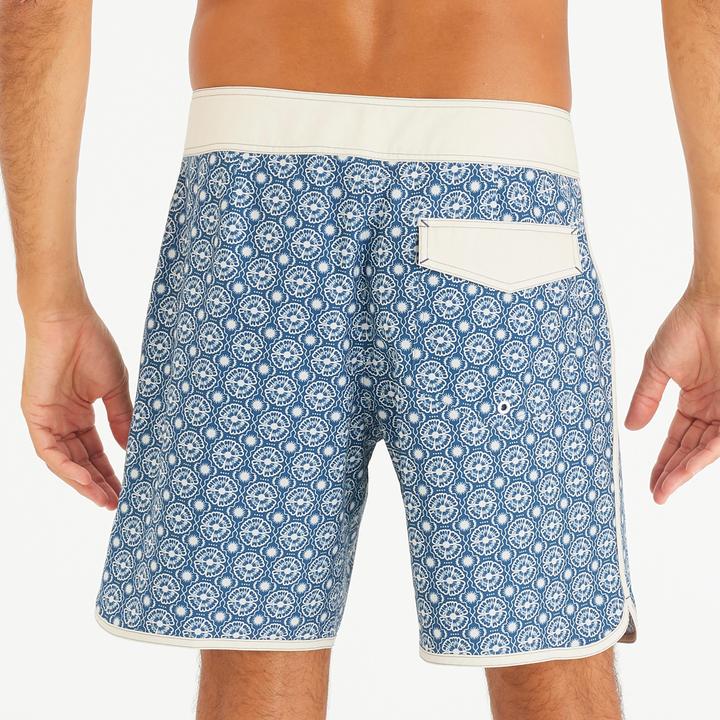 Actual product image Olaian Men's Boardshorts Surf 500 Long 18" - Surfingsun (42, 48)