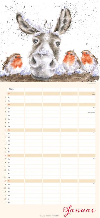 Actual product image Happy Family (22 x 48 cm, German)
