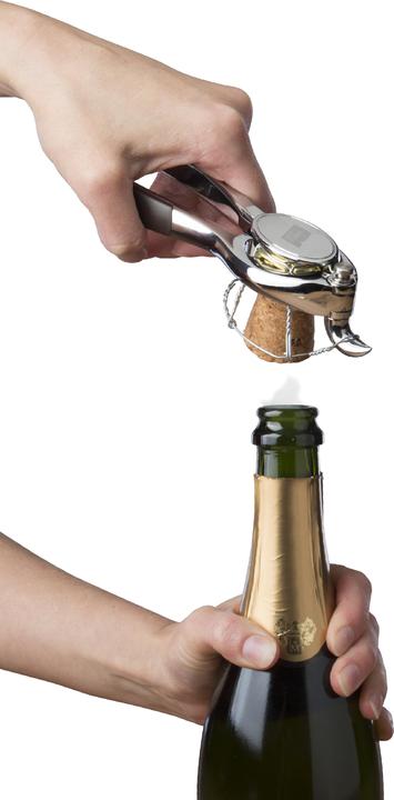 Actual product image Vacu Vin 68625606 Champagne Bottle Tongs (Champagne opener)