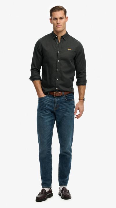 Immagine prodotto Superdry Camicia di lino a maniche lunghe (XXL)