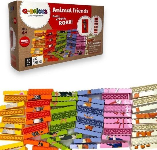 Actual product image Q-Bricks Building blocks KINDERGARTEN House mix