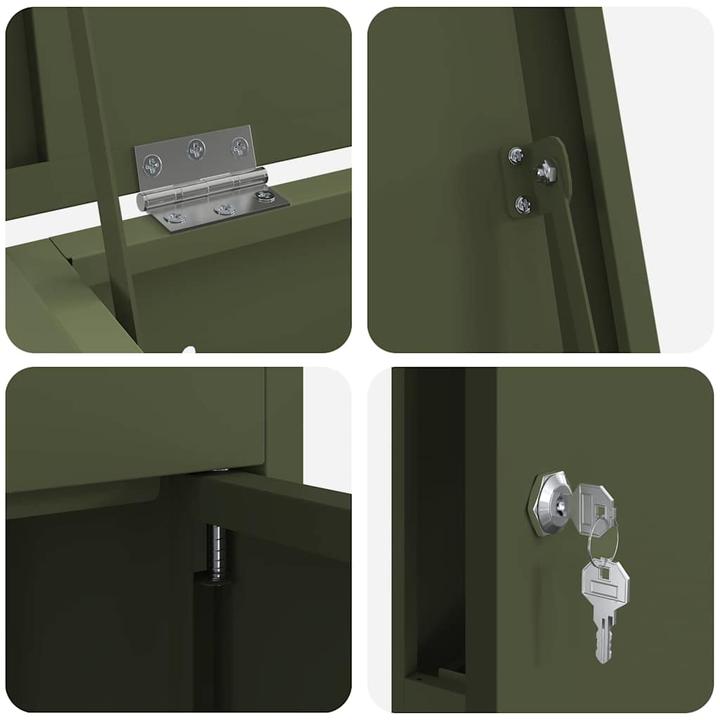 Actual product image vidaXL Paketbriefkasten