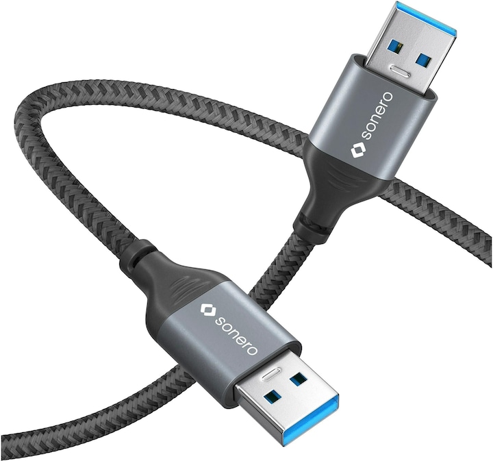 Produktbild Sonero USB 3.0-Kabel USB A - USB A 2 m (2 m, USB 3.2 Gen 1)