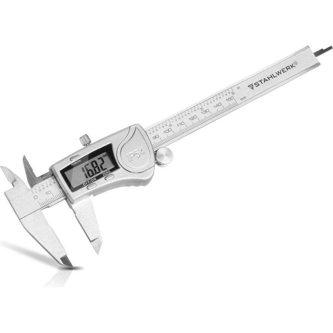 Stahlwerk, Calibro, Calibro digitale DMS-3 ST in acciaio inossidabile (15 cm)