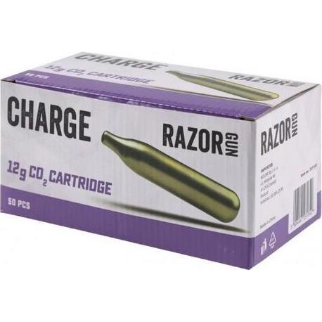 Razorgun Kapsuły CO2 12g - 50 sztuk w pudełku (337-135)