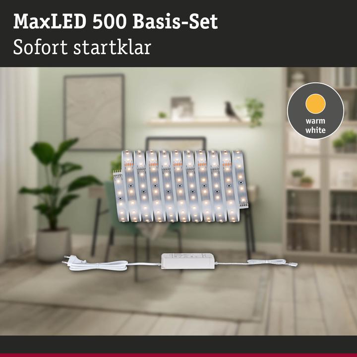 Actual product image Paulmann MaxLED 500 Basisset (Warm white, 300 cm, Indoor)