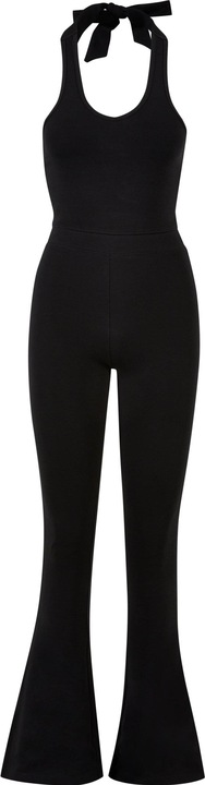 Actual product image Urban Classics Ladies stretch interlock halterneck jumpsuit - 71405 (S)