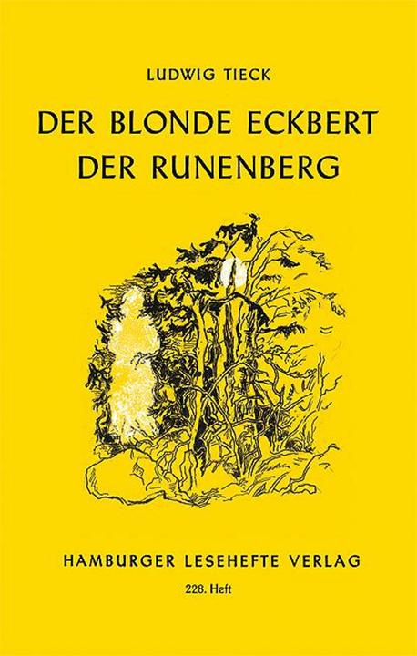 Image du produit Der blonde Eckbert. Der Runenberg (Allemand, Ludwig Tieck, 2021)