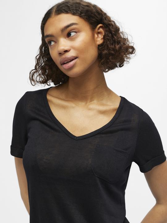 Image du produit Object T-shirt col V (XS)