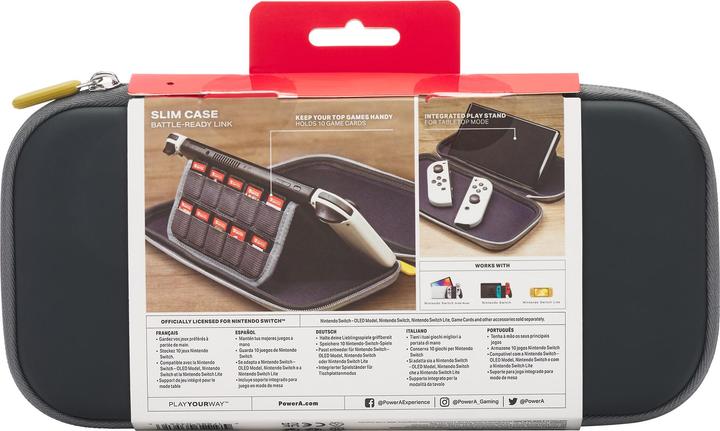 Image du produit PowerA Étui étroit pour Nintendo Switch - Battle-Ready Link (Switch Lite, Switch)