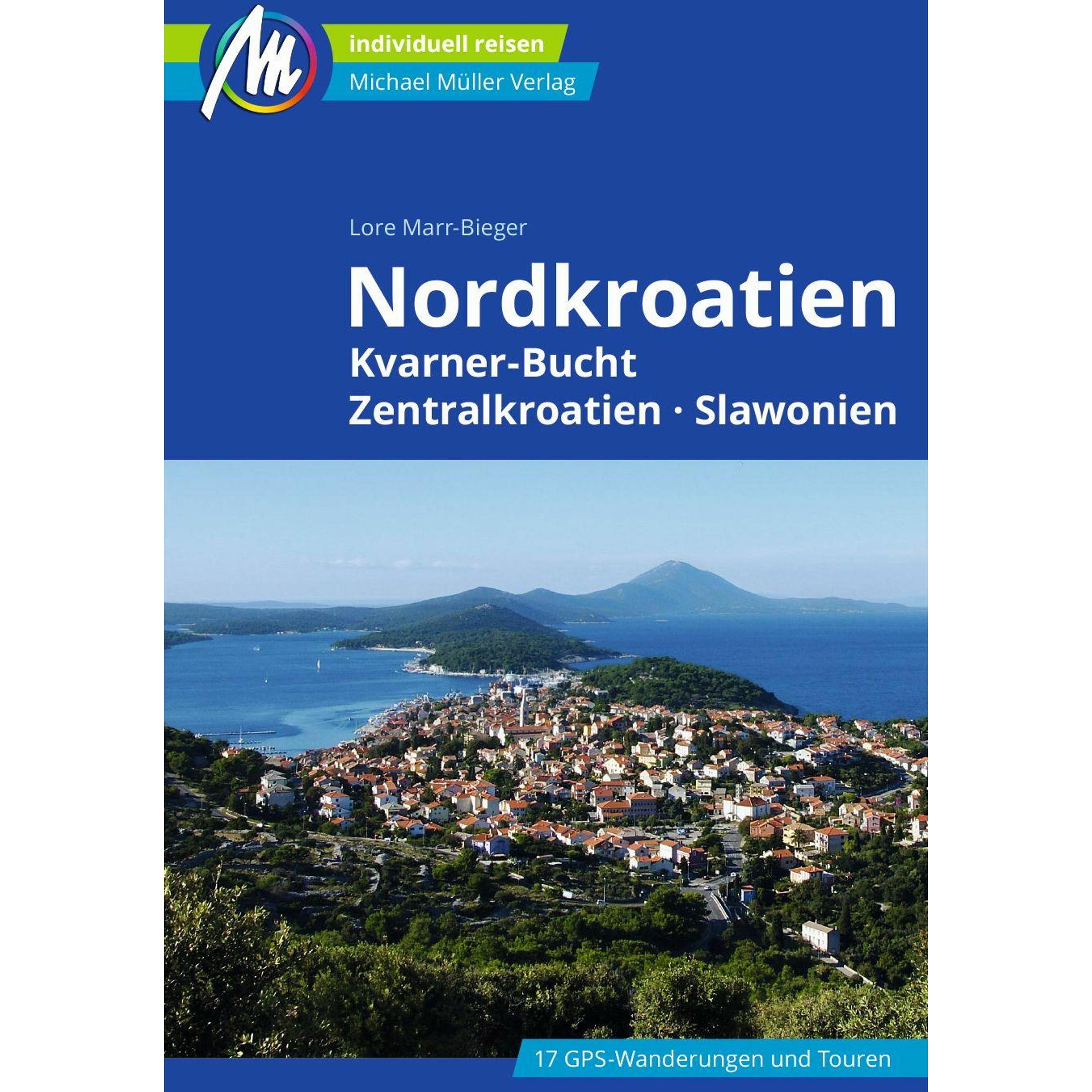 Marr-Bieger:Nordkroatien Reisef.MM, Landkarte