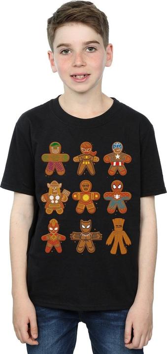Produktbild Avengers Christmas Gingerbread TShirt Jungen (116)