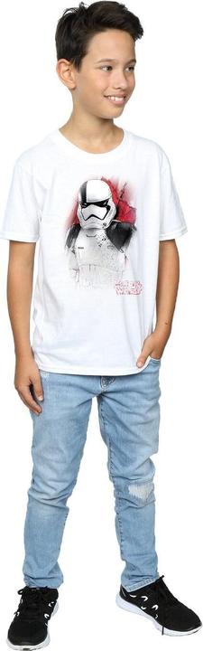 Immagine prodotto Star Wars The Last Jedi Stormtrooper Brushed Maglietta Ragazzi (152, 158)
