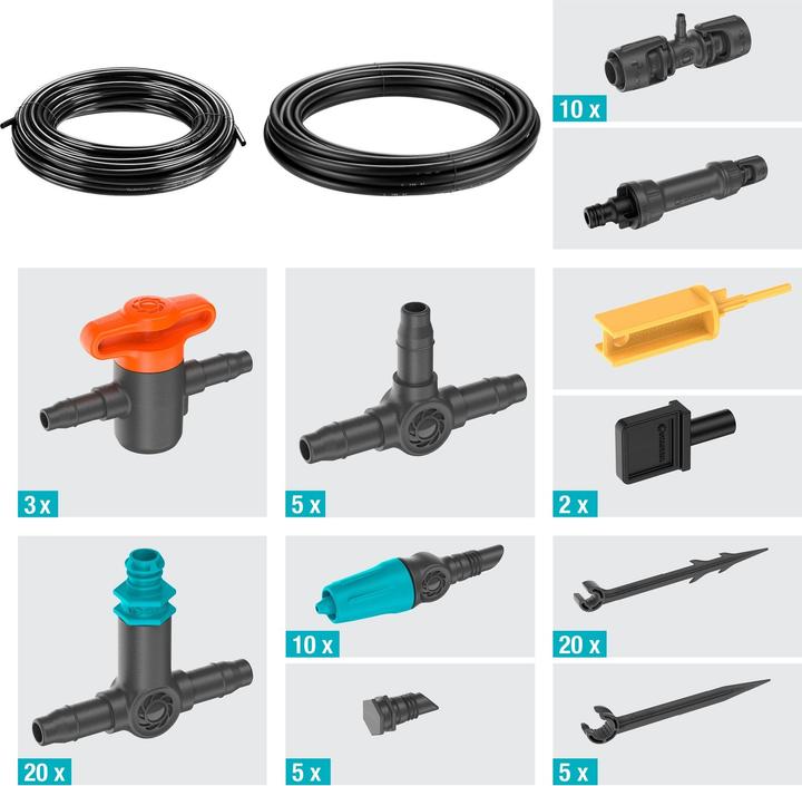 Produktbild Gardena Micro-Drip-System Set Terrasse (Tropfbewässerung Set)