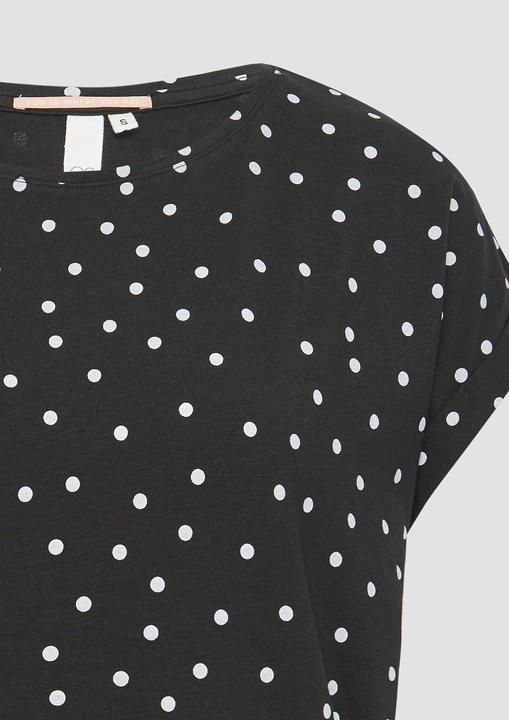 Produktbild S.Oliver T-Shirt Locker geschnittenes T-Shirt aus Modalmix (XS)