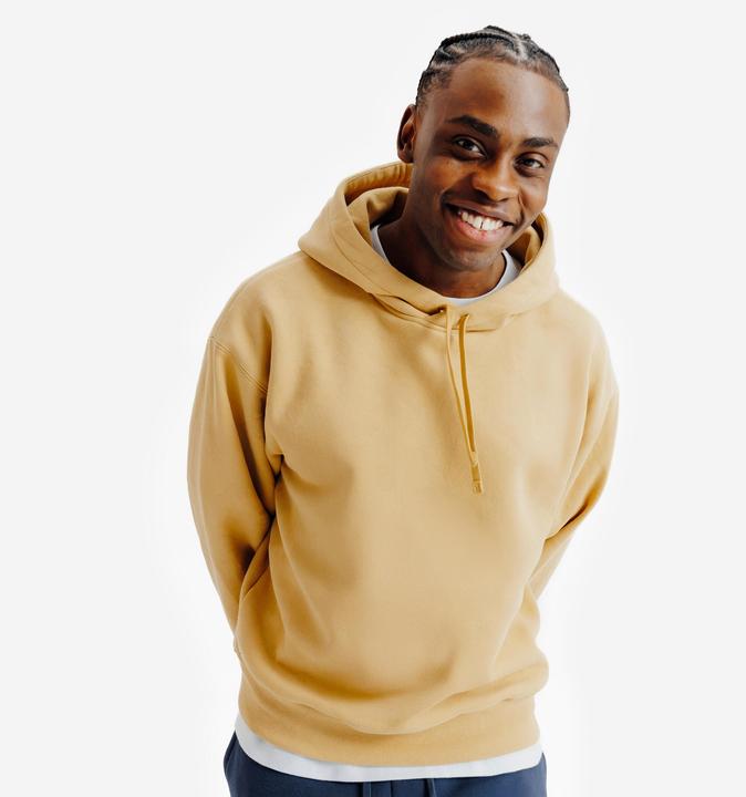 Image du produit Decathlon Sweat à capuche homme, Elementals, moutarde (XS)
