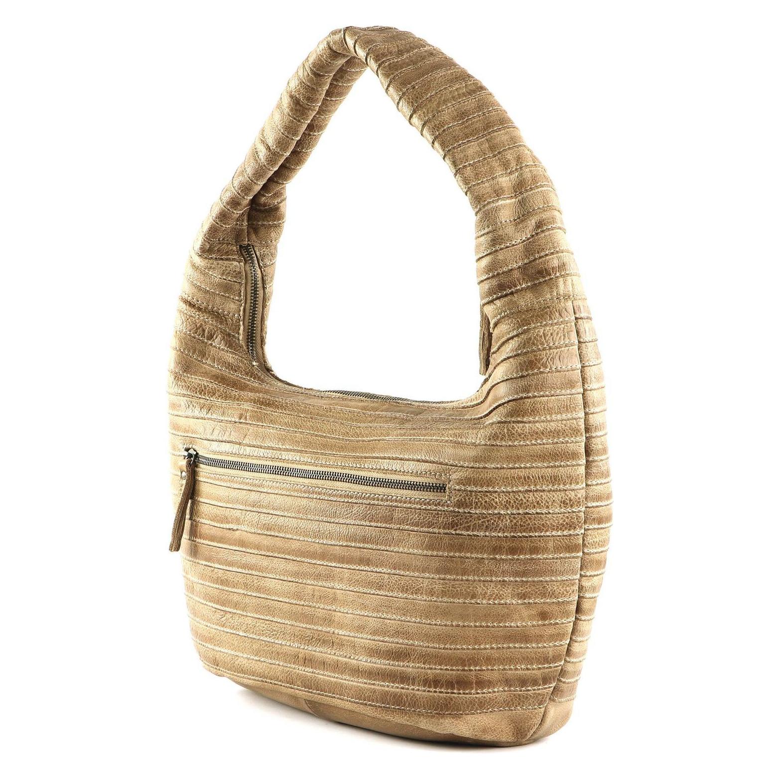 FredsBruder, Damen, Handtasche, Lift Hobo, Beige