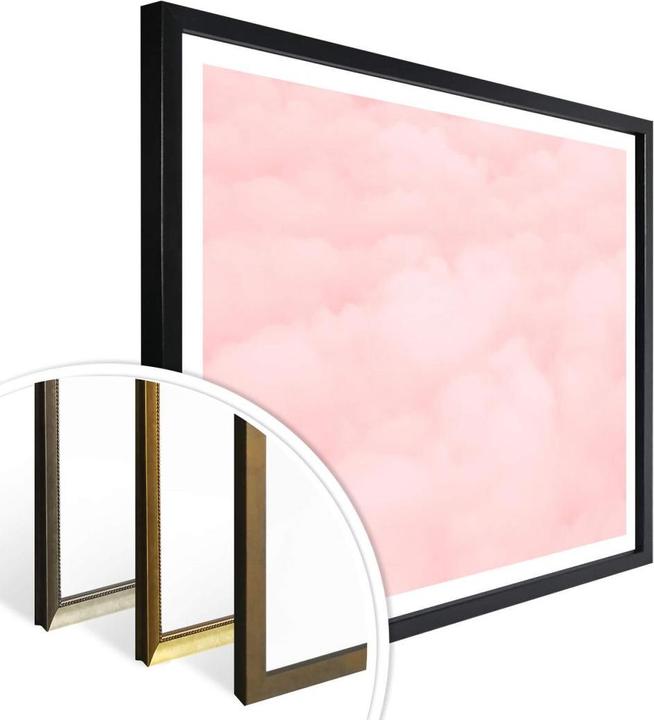 Image du produit Trenddeko Des nuages comme de la barbe à papa (30 x 24 cm)