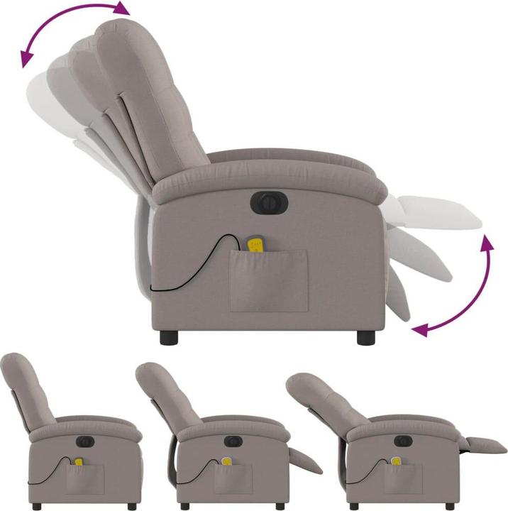 Image du produit vidaXL elektrischer Massagesessel