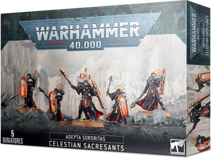 Actual product image Games Workshop Warhammer 40,000 - Adepta Sororitas Celestian Sacresants (Plastic)