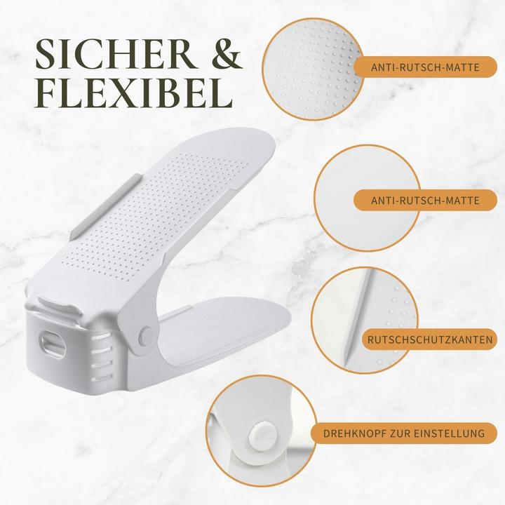 Actual product image Hermex Shoe rack Shoe rack white