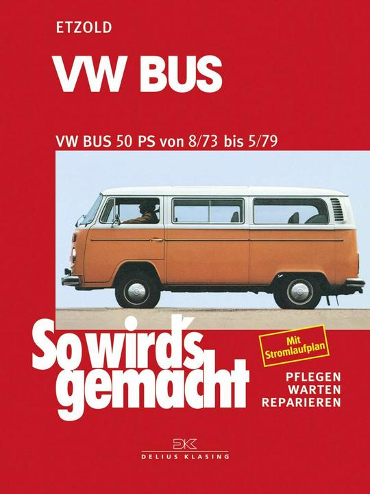 Actual product image VW Bus T2 50 hp 8/73 to 5/79 (German, Rüdiger Etzold, 1989)