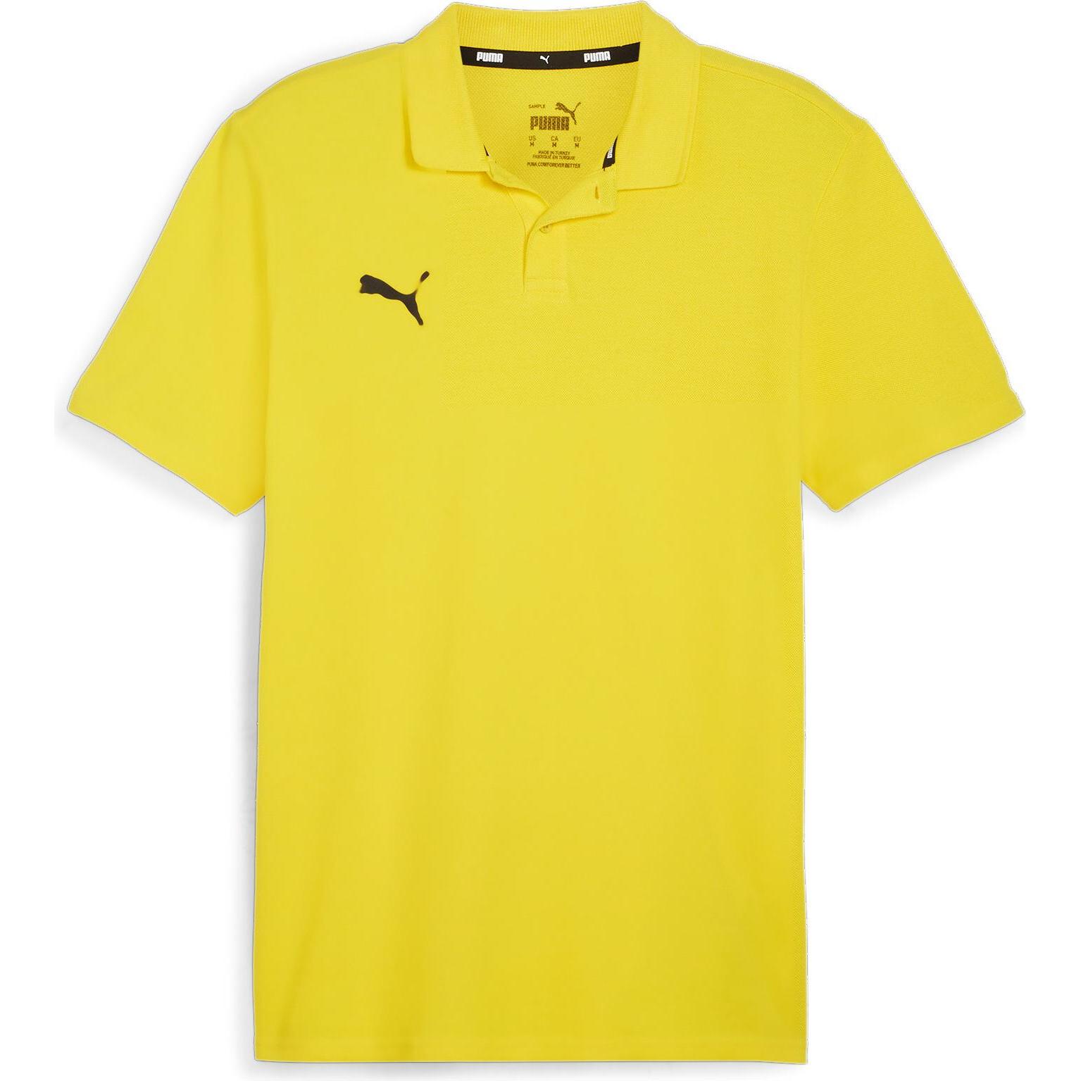 Puma, Herren, Sportshirt, teamGOAL Casuals Polo (M), Gelb, M