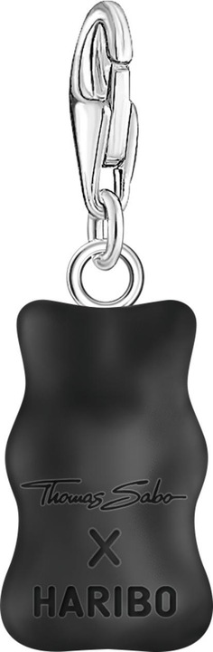 Image du produit Thomas Sabo Charm ourson d'or en pendentif noir (Argent 925)