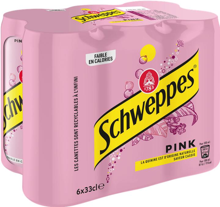Actual product image Schweppes Pink Tonic (24 x 33 cl)