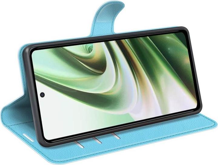 Actual product image Cover-Discount OnePlus North CE 3 Lite - Leather Case Cover light blue (OnePlus North CE 3 Lite)