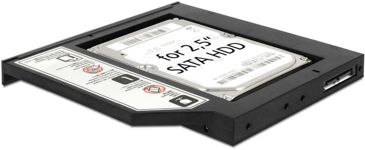 Immagine prodotto Delock Adattatore per alloggiamento DVD per 2.5 SATA SSD per 2.5 SATA HDD&SSD