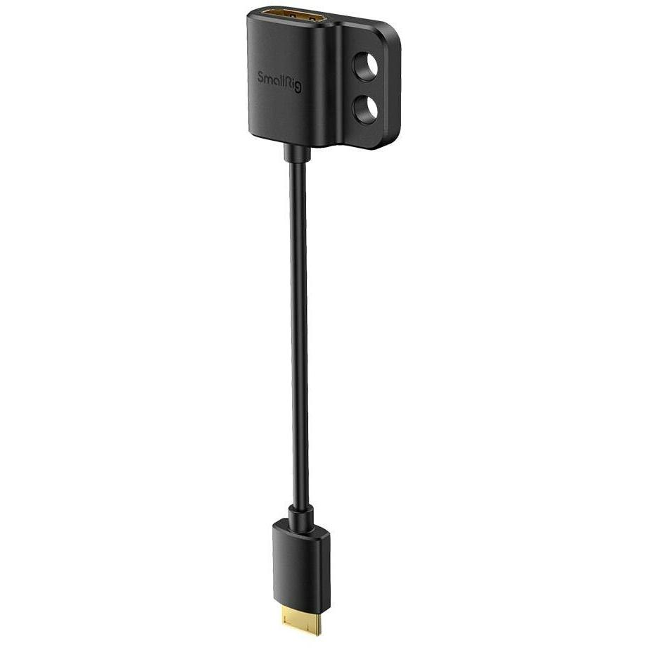 SmallRig Ultra Slim 4K HDMI Adapter Kabel (C to A) - 3020 (0.14 m, HDMI), Video Kabel