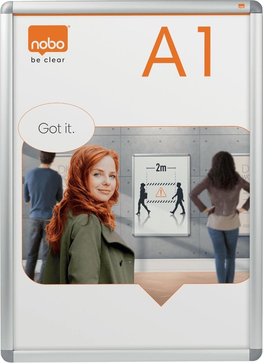 Produktbild Nobo Plakatrahmen Wand A1 (A1)