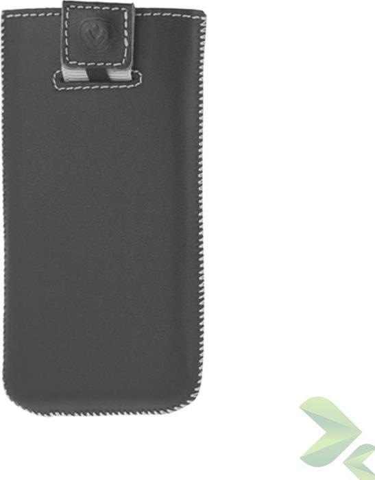 Immagine prodotto Valenta Pocket Stripe - Leder-Schutzhülle (schwarz) (Sony Xperia Z, Samsung Galaxy S5, Sony Xperia M2)