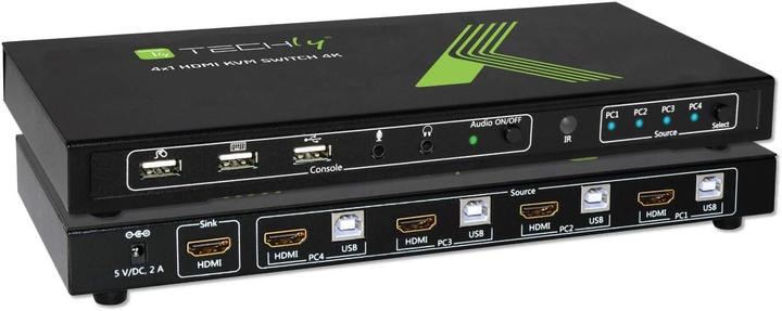 Techly KVM Switch