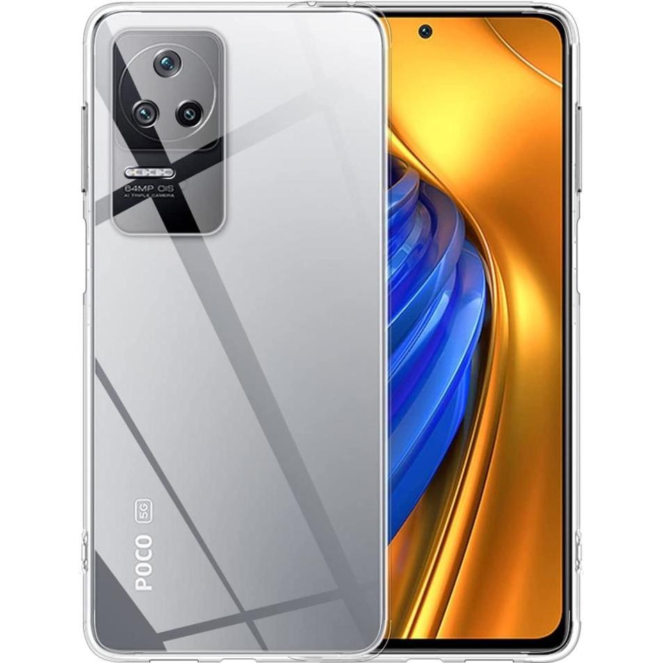 Screenguard Xiaomi Poco F4 Flexible TPU Clear Case (Xiaomi Poco F4), Smartphone Hülle, Transparent