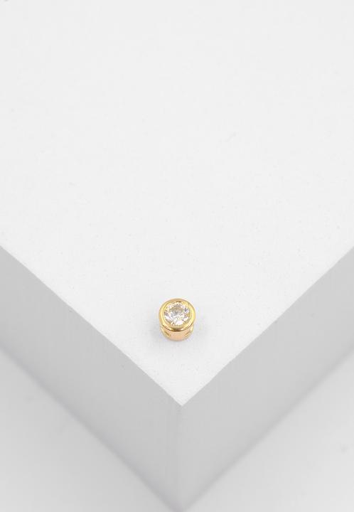 Produktbild Muau Anhänger Zargenfassung (Gelbgold 750 Diamant 0.20ct.)