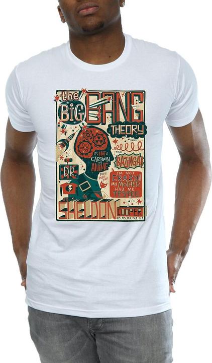 Produktbild Big Bang Theory Infografik Poster TShirt (S)