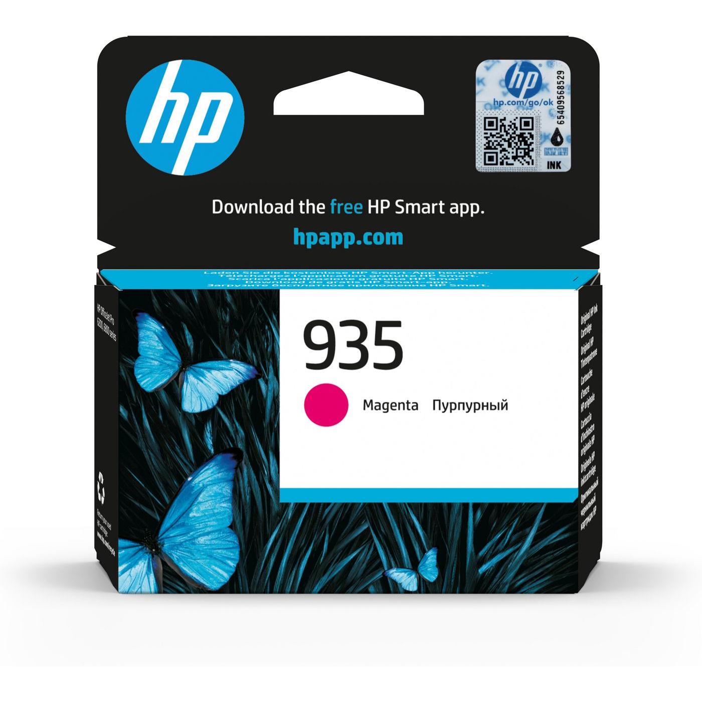 HP, Druckerpatrone, 935 Magenta Original Tinte