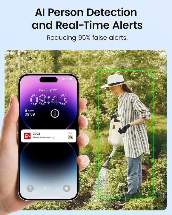 Actual product image Zosi 2K 3MP WiFi 6 Überwachungskamera-Set (8-teilig) (2560 x 1440 Pixels)