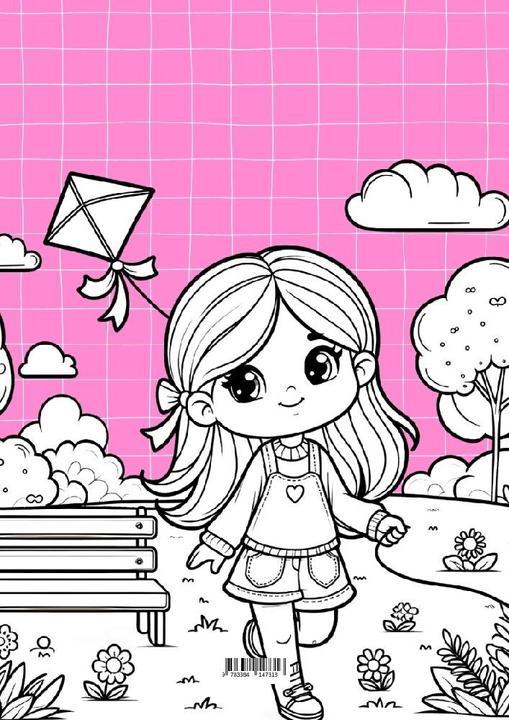 Produktbild Malbuch mädchen