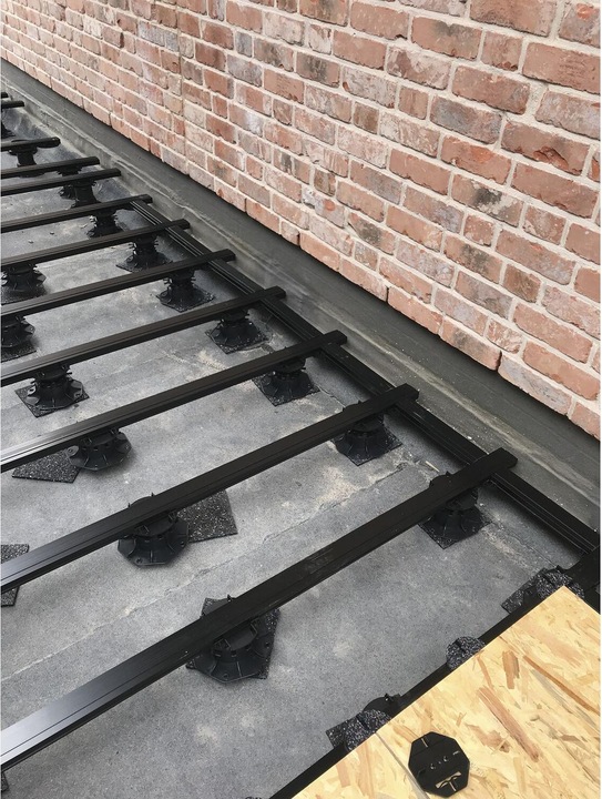 Produktbild Karle und Rubner Terrassenlager verstellbar 65 - 155 mm (1 x)