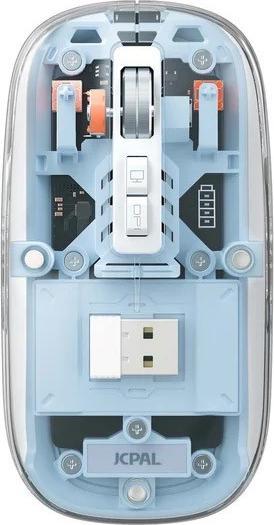Produktbild JCPAL Ctrl Pro Wireless Optical Mouse - Blue (Kabellos)