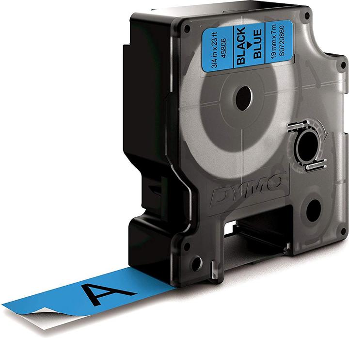 Actual product image Dymo S0720860 Standard tape (1.90 cm, Blue)