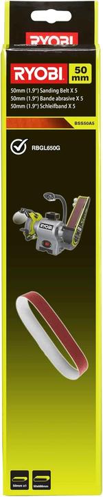 Actual product image Ryobi Sanding belt (5pcs.) (80)