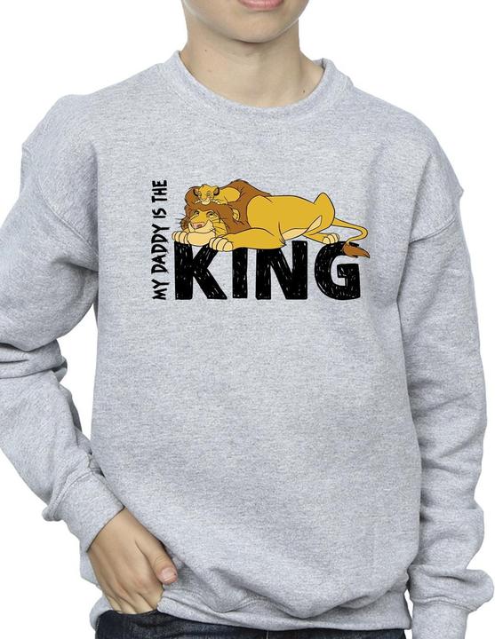 Produktbild Disney The Lion King Daddy Is King Sweatshirt Jungen (152, 158)